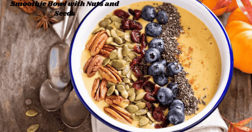 Smoothie Bowl with Nuts and Seeds